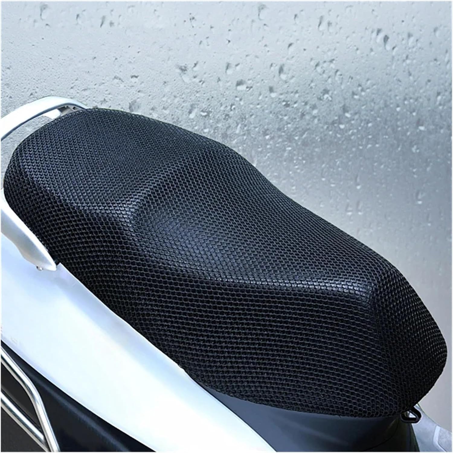 Universal Motorcycle 3D Seat Cushion Cover Net Heat Insulation Mesh Protector Anti-Slip S/M/L/XL/XXL/XXXL for Hon&da for Kawa&saki Seats Protectors