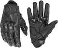 KEMIMOTO Motorcycle Leather Gloves, Sheepskin Protective Gloves