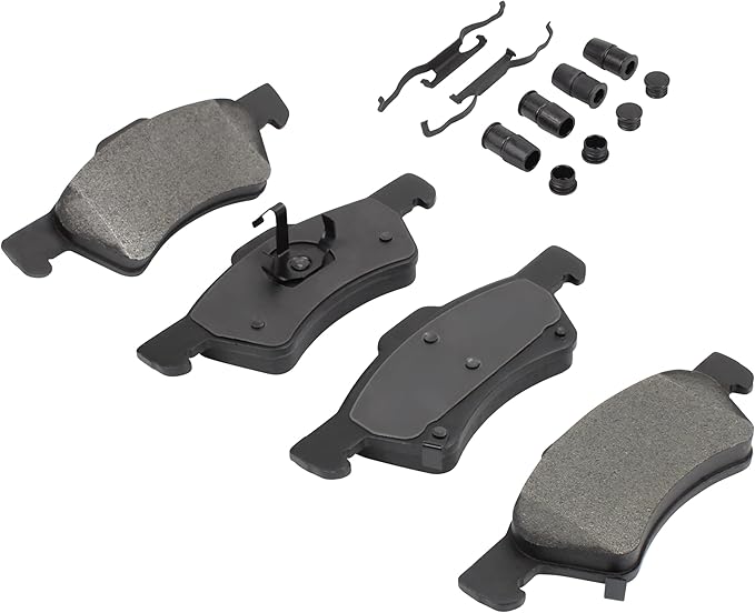 Premium Ceramic Front Brake Pads Compatible - Image 2