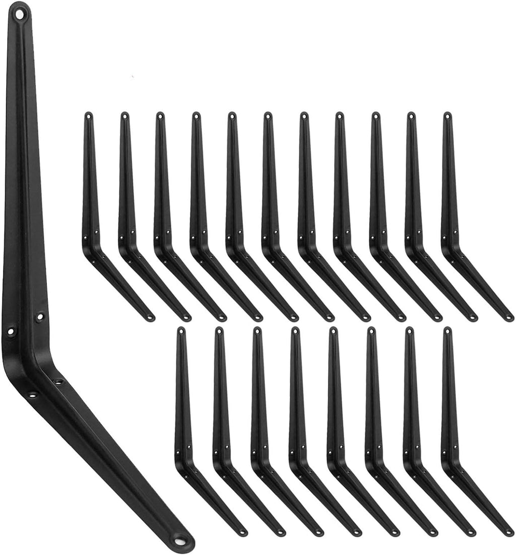 heavy duty shelf brackets 10 inch with screws,20, main product view