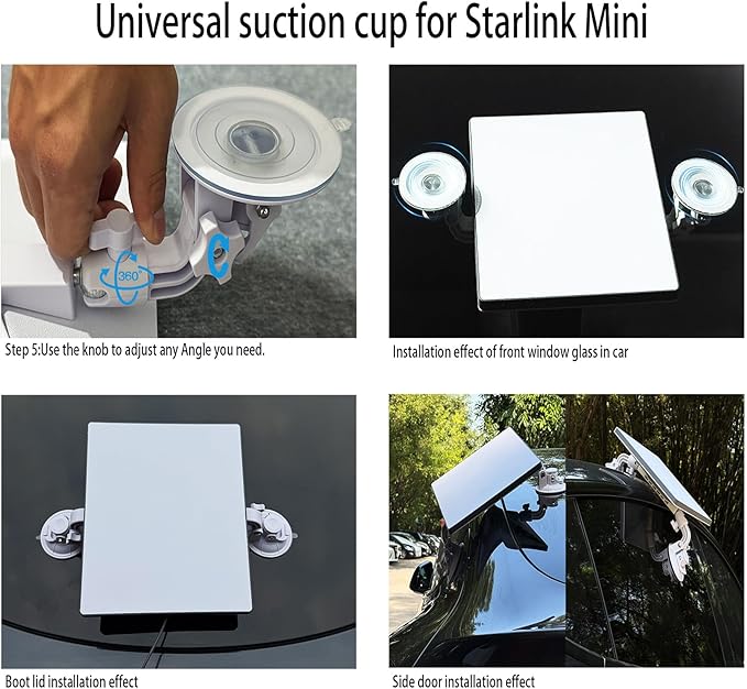 Starlink Mini Mount, Suction Cup - Image 9