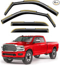 in-Channel Window Rain Guards Fit by Unknown