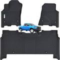 SANBAN Floor Liners for 2025 Dodge Ram 1500 Crew Cab（Rear by SANBAN-AXE