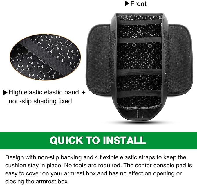 Shademax for Toyota 4Runner Center Console Cover, Armrest Cover for Toyota - Image 7