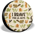 GENANY Wildlife Animal Father's Day PVC Spare Tire Cover for RV Trailer, Waterproof, Size 14 Fits 24-27 Inch