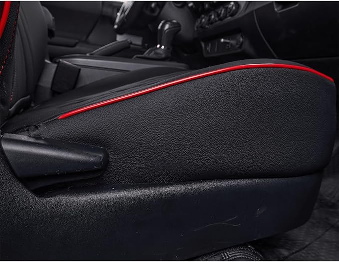 EKR Custom Fit Tacoma Leather Car Seat Covers - Image 3