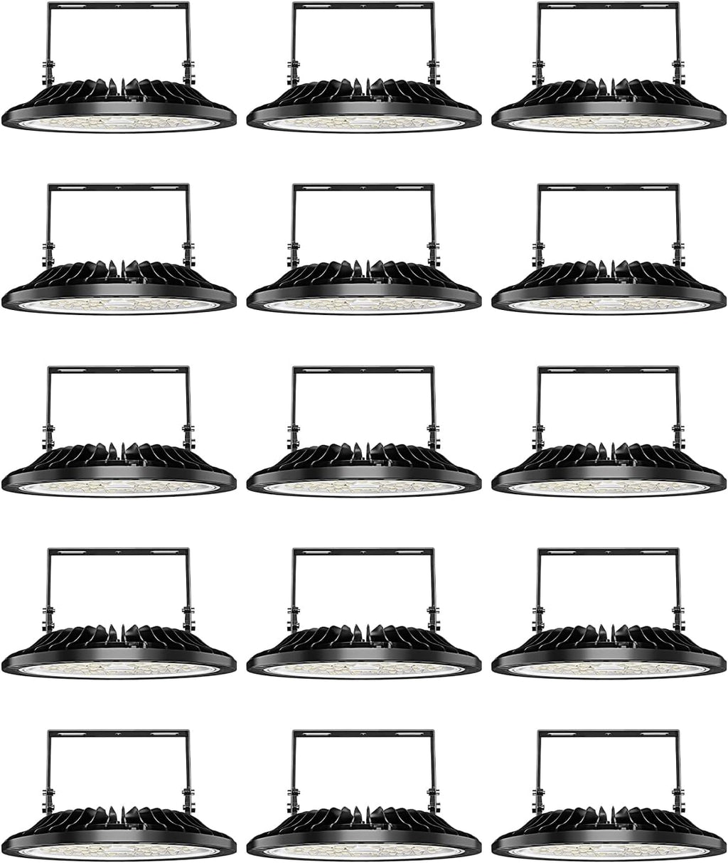 Viugreum High Bay LED Shop Lights, 200W UFO LED High Bay Light 20, 000LM 120V