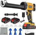 cordless electric caulking gun automatic battery powered caulk, main product view