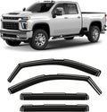 Window Deflectors Smoke Tinted in-Channel Side Window Vent Visor Deflectors