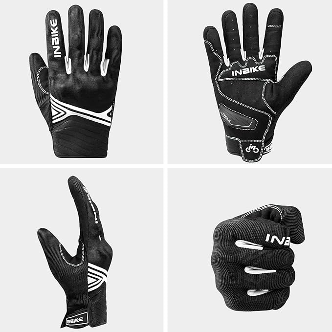 INBIKE Breathable Mesh Motorcycle Gloves Touchscreen - Image 6