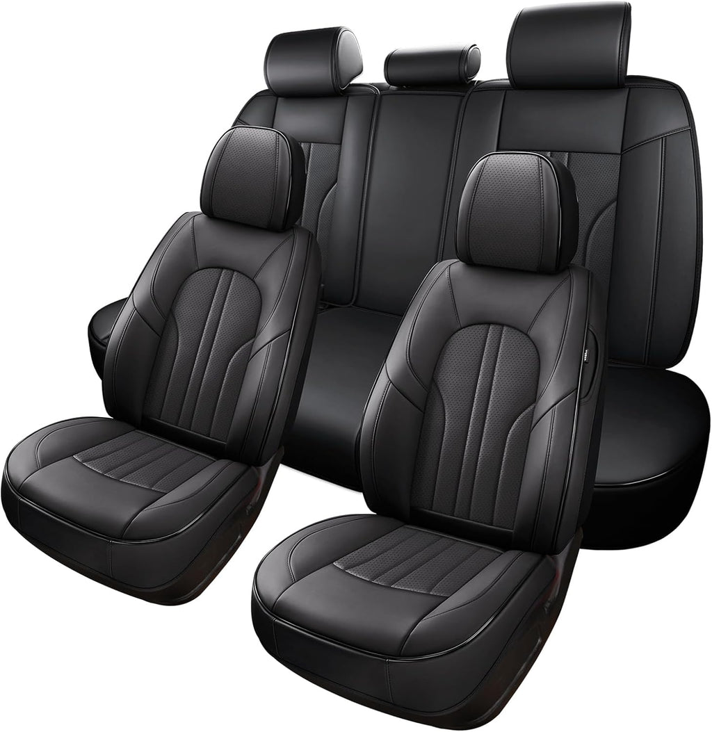 mingbron car seat cover full set, leather car, main product view