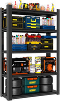 Metal Garage Shelving Unit, Heavy Duty 5-Tier Adjustable Storage Rack, Steel by Notmise