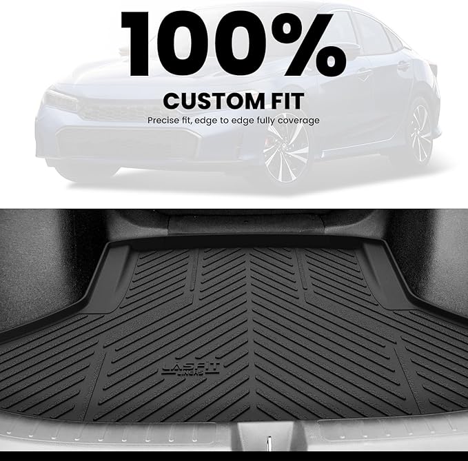 LASFIT Trunk Mat for Honda Civic Sedan 2022-2026 & Civic Sedan Hybrid 2025-2026 - Image 3