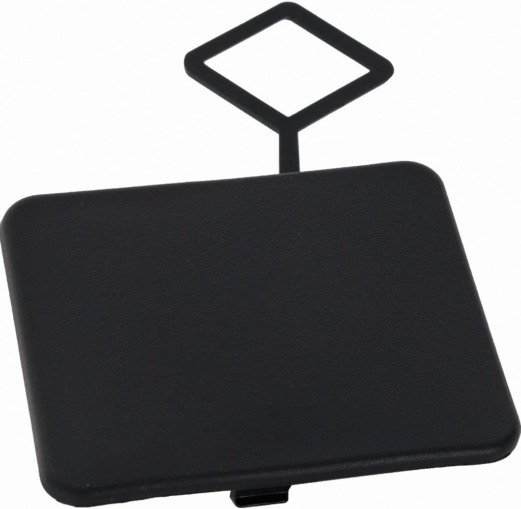 HEADLIGHTSDEPOT Rear Tow Hook Cover Compatible With Ford Explorer 2020-2024 - Textured Black - FO1129109