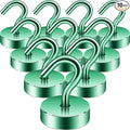 Neosmuk Magnetic Hooks, Cruise Ship Essentials, 40lb+ Heavy Duty Magnetic Hooks by Neosmuk