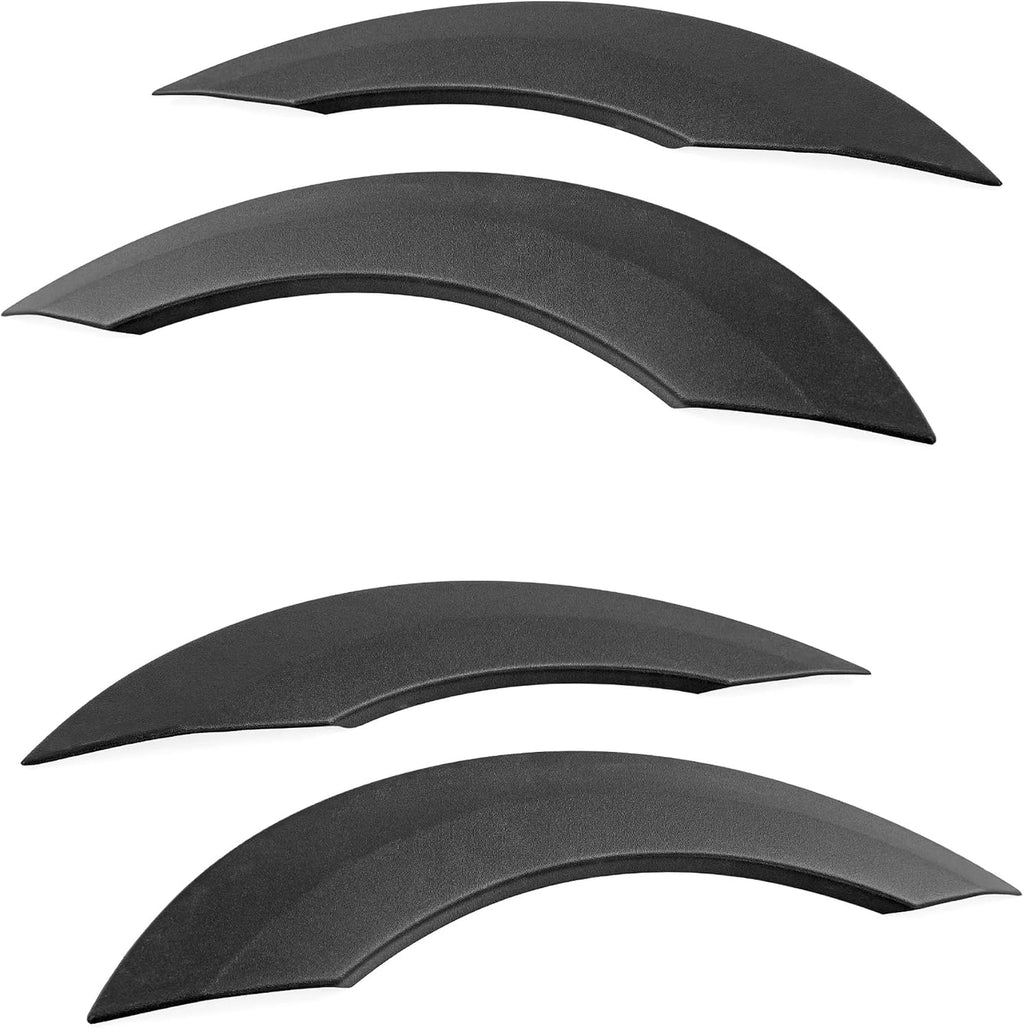 Rough Country Sport Fender Flares for Mercedes-Benz Sprinter (2019-2025) - 4.25" Flare Height, Durable ABS, Paintable, No-Drill Install, Set of 4