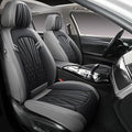 Leather Car Seat Covers, Breathable and Waterproof Faux Leather Automotive Seat by MINGBRONCARSEATCOVER