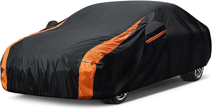 in Full Exterior Sedan Car Cover All Weather, Waterproof, UV Resistant by DYTARGET