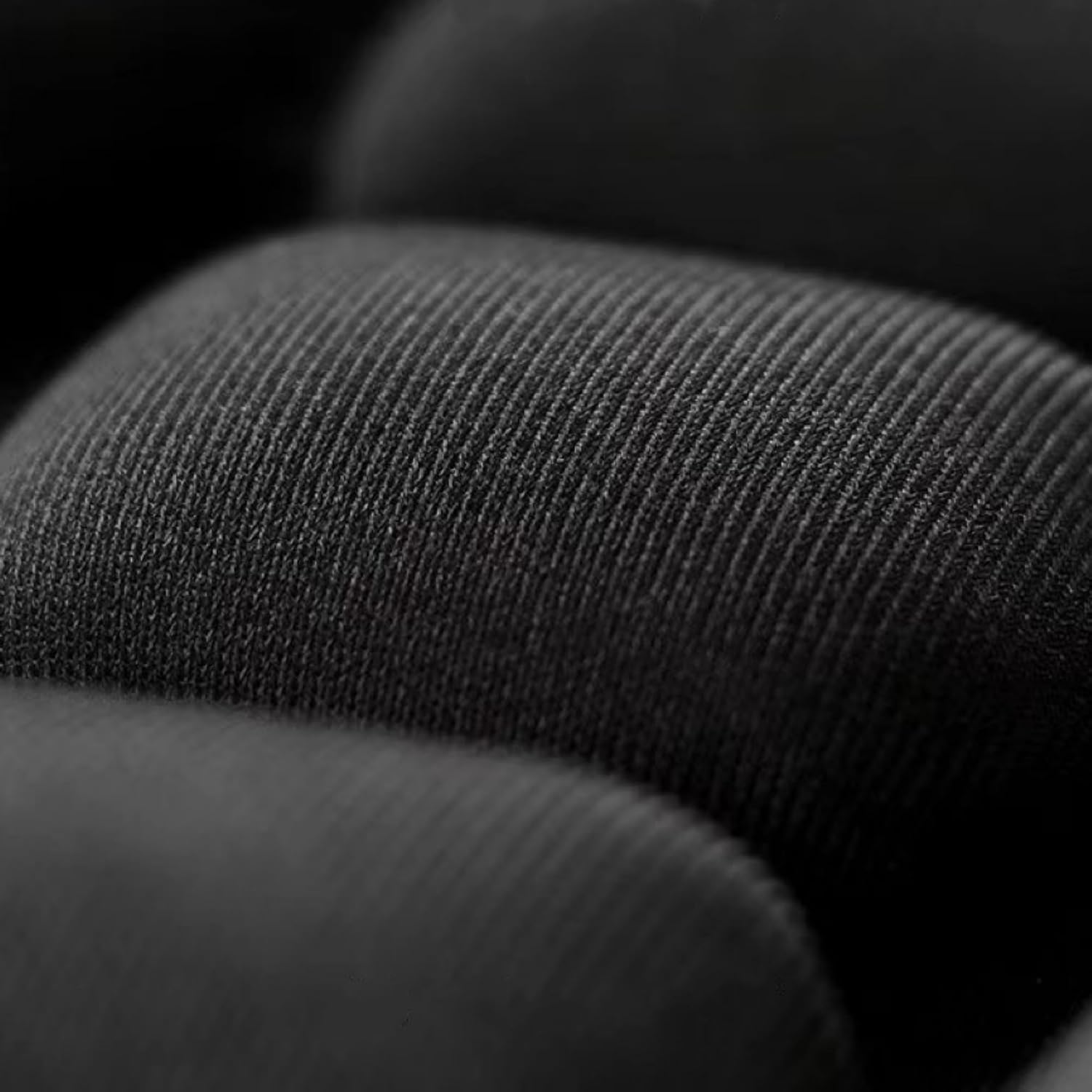 Universal Motorcycle Seat Cushion - 3D Shock-Absorbing Spandex Padded Seat Cover Protector - Black