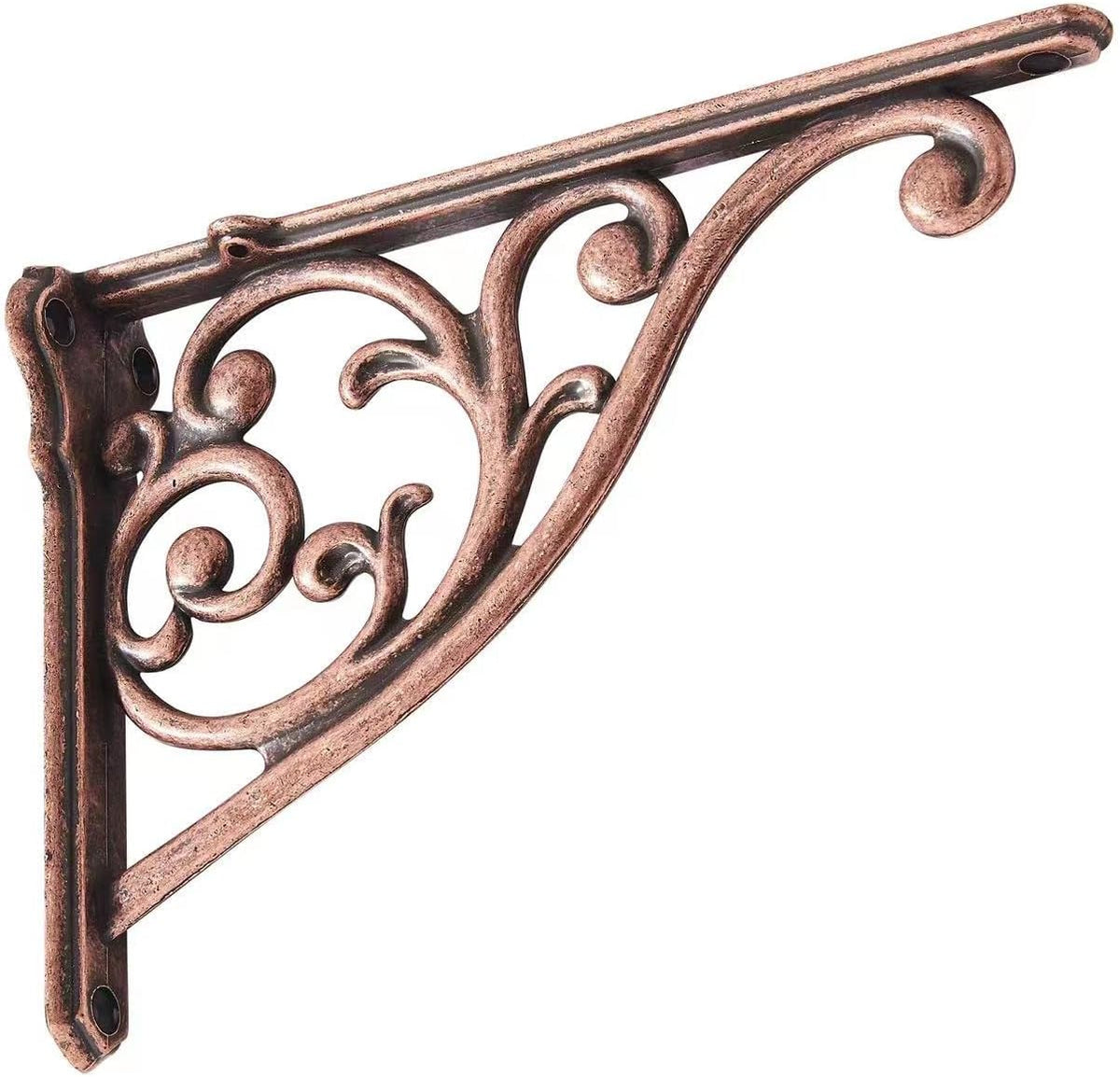 copper shelf brackets 8 inch 4pcs heavy duty, main product view