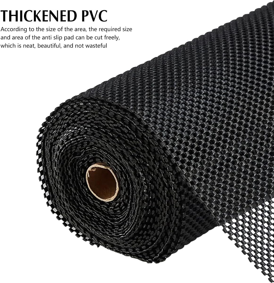 Car Roof Rack Pads, 47" X 40" Vehicle Rooftop Cargo Bag Protective Mat, Non-Slip Automotive Roof Cushioned Protection Layer Accessories, Universal for SUV, Sedan, Truck (Black)