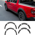 xipoqix Three-section Fender Flares Compatible with 2022-2025 Ford Maverick 12PCS Wheel Brow PP Wheel Trim Strips Replacement for 2022-2025 Ford Maverick Accessories
