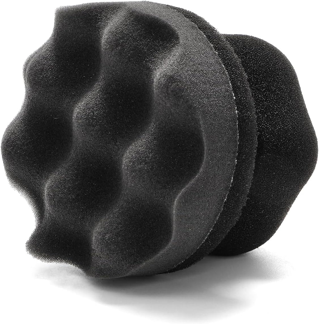 Yesland Tire Dressing Applicator, 4 Pack Tire Shine Applicator Dressing Pad - Hex Grip Design Car Cleaning Supplies - Durable & Reusable Tire Foam for Tire Detailing