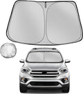 Windshield Sun Shade for 2013-2019 Ford Escape SUV Foldable Sun Sunshade for by Fonowka