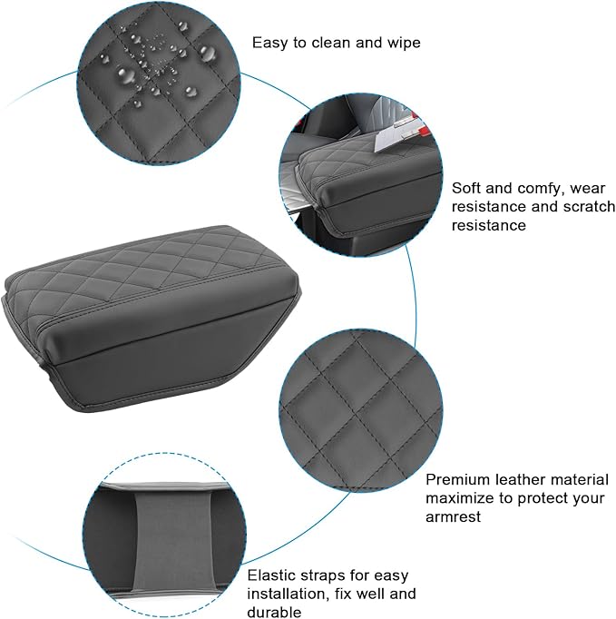 SXCY for 2024 2025 Sportage Armrest Cover Pad for Kia Sportage 2024 2025 - Image 5
