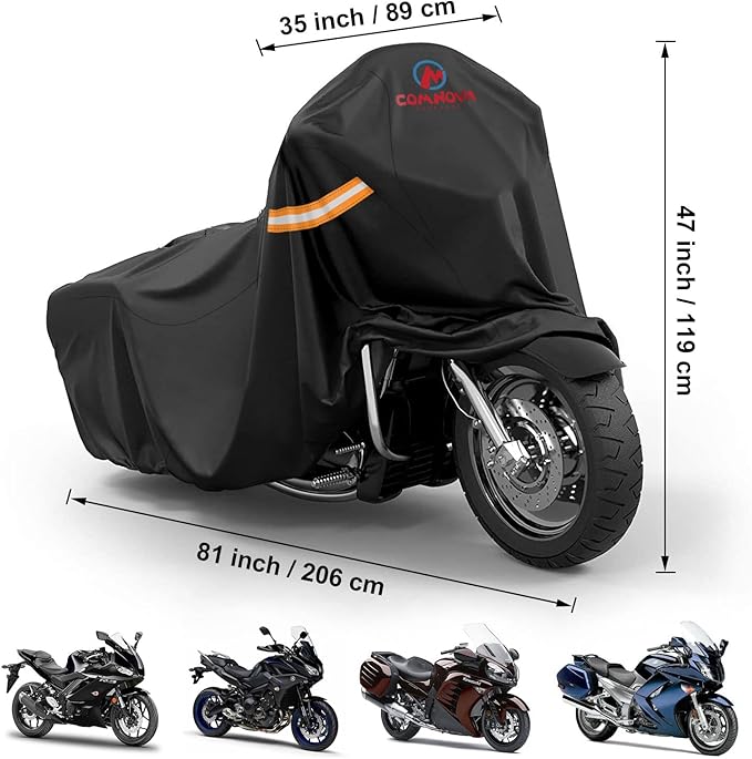 Comnova Motorcycle Cover 81 Inch - Image 3