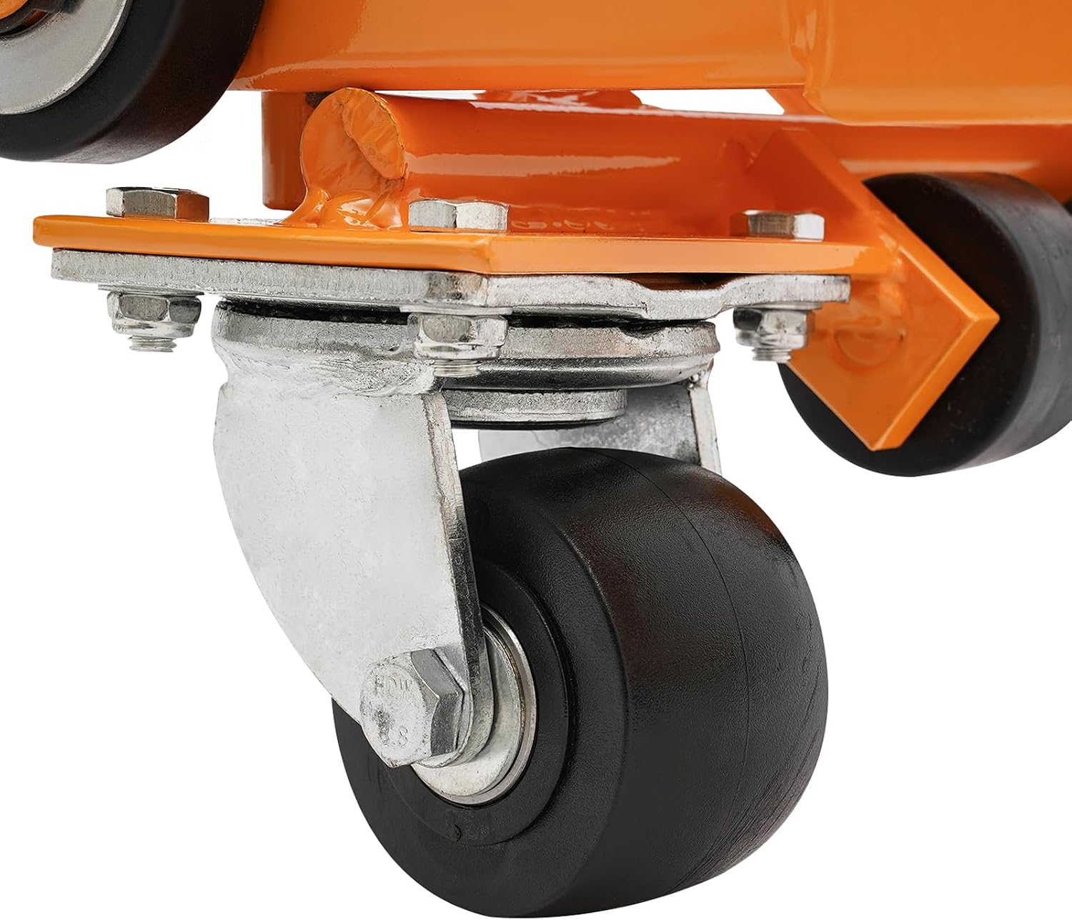 1T Wheel Dolly, Lever Type Car Moving Dolly Yellow | Car Wheel Dolly Tire Lifting Tool for Towing Companies, Car Showrooms Tire Auto Repair Moving