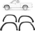 ALMULOO 4Pcs Fender Flares Compatible with 2000-2006 Toyota Tundra Wheel Arch Covers Plastic(PP) Textured Black