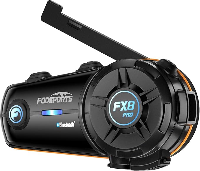 Fodsports FX8 Pro Motorcycle Communication Systems by FODSPORTS