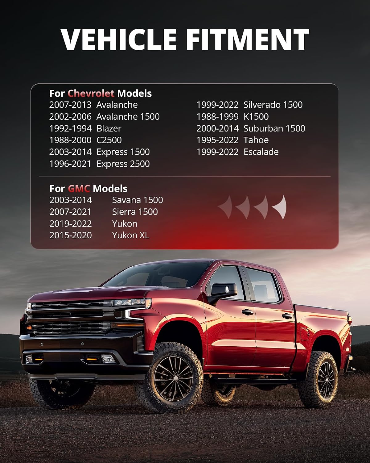 EVIL ENERGY 6x5.5 Wheel Spacers 2 inch Compatible with Chevy 1999-2022 Silverado 1500, 6x139.7 mm 6 Lugs 108 mm Hub Bore M14x1.5 Studs Black, Not Hubcentric