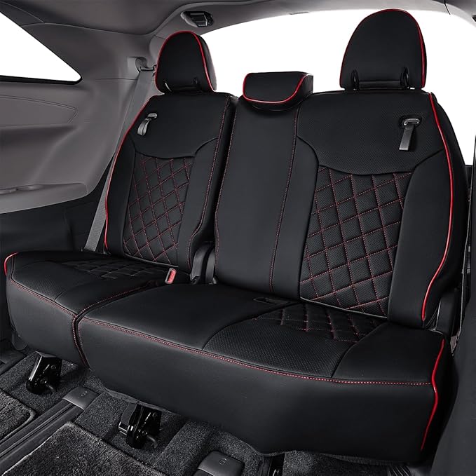 EKR Sienna Seat Covers for 2011-2020 Toyota Sienna L, 7 Seats, 2nd Row Captain - Image 4