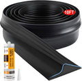 jin&bao black garage door threshold seal 10ft rubber, main product view