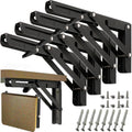 16 inch folding shelf brackets 4 pack, main product view