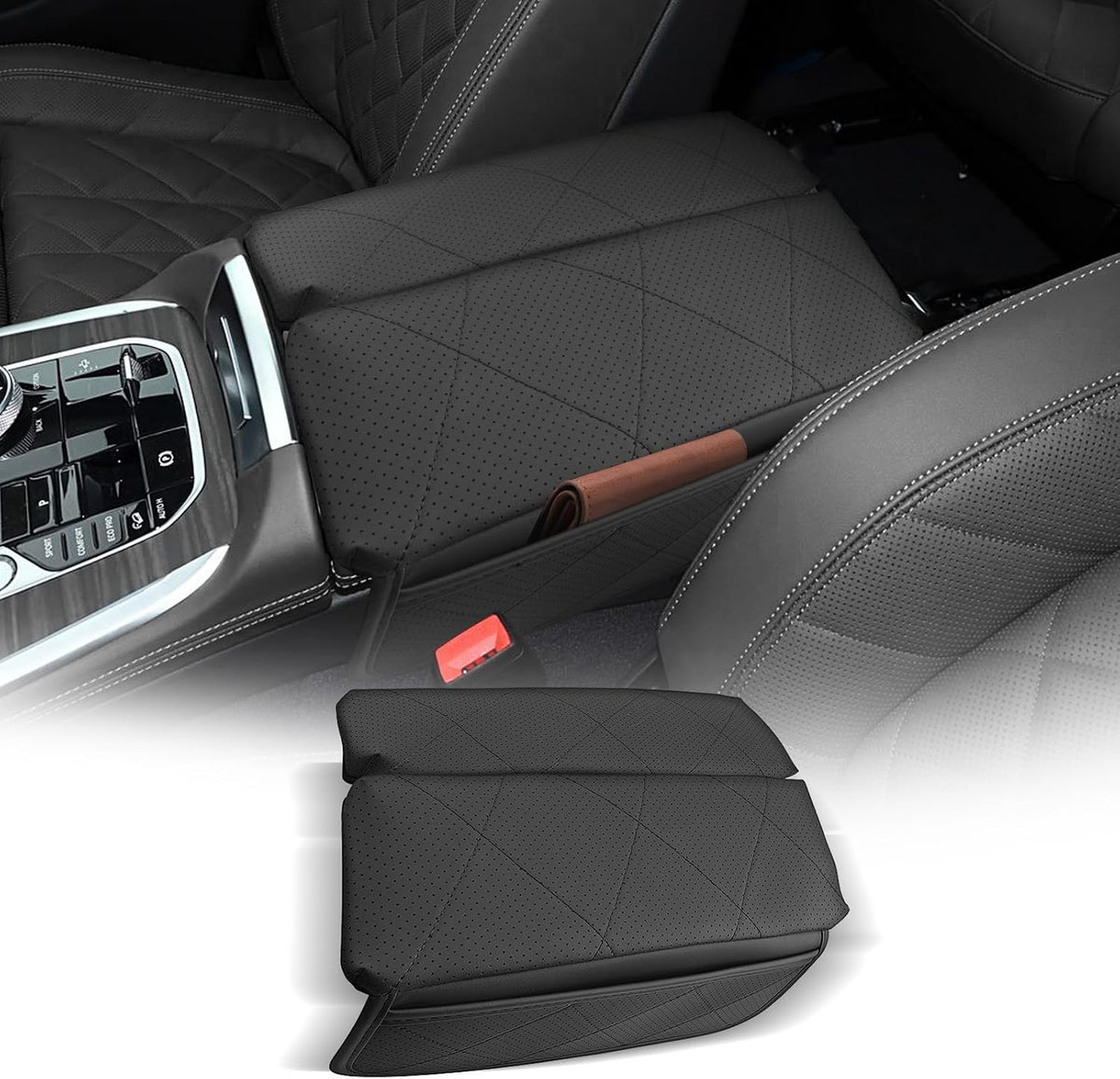 CDEFG for BMW X5/X6/X7 2020-2025 Center Console Cover Armrest Box Cover for X5