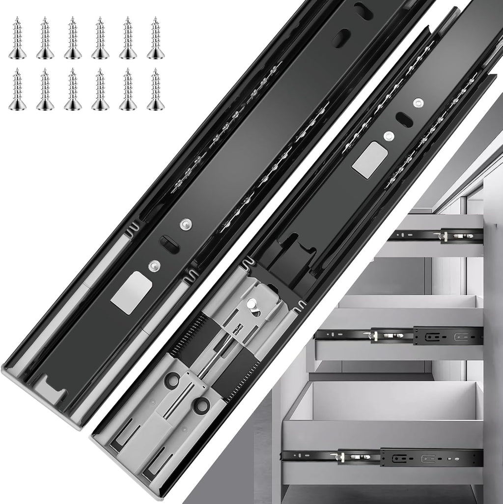 10 inch drawer slides 6 pairs (12pcs) soft, main product view