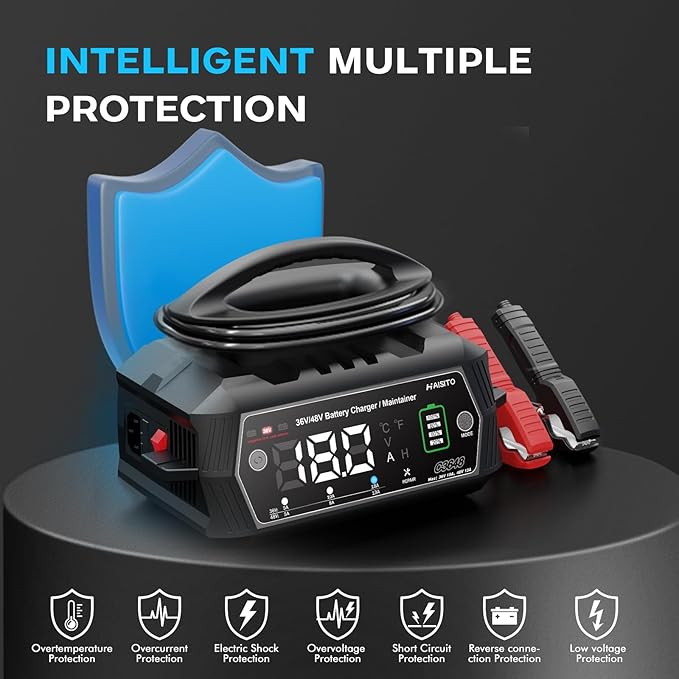 Golf Cart BatteryCharger 36V 18A and 48V 13A Trickle BatteryCharger, 36 Volt - Image 5