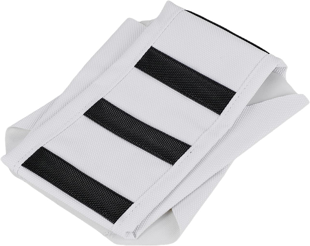 JFG RACING Electric Dirt Bike Seat Cover for Yozma IN10,Non-Slip Edirt Cushion Cover for Yozma in 10 Dirtbike Off-Road Ebike-White