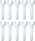 HARFINGTON 10pcs Small Wrench Open End Wrench 13x87x2mm Metric U-Shaped Single by HARFINGTON