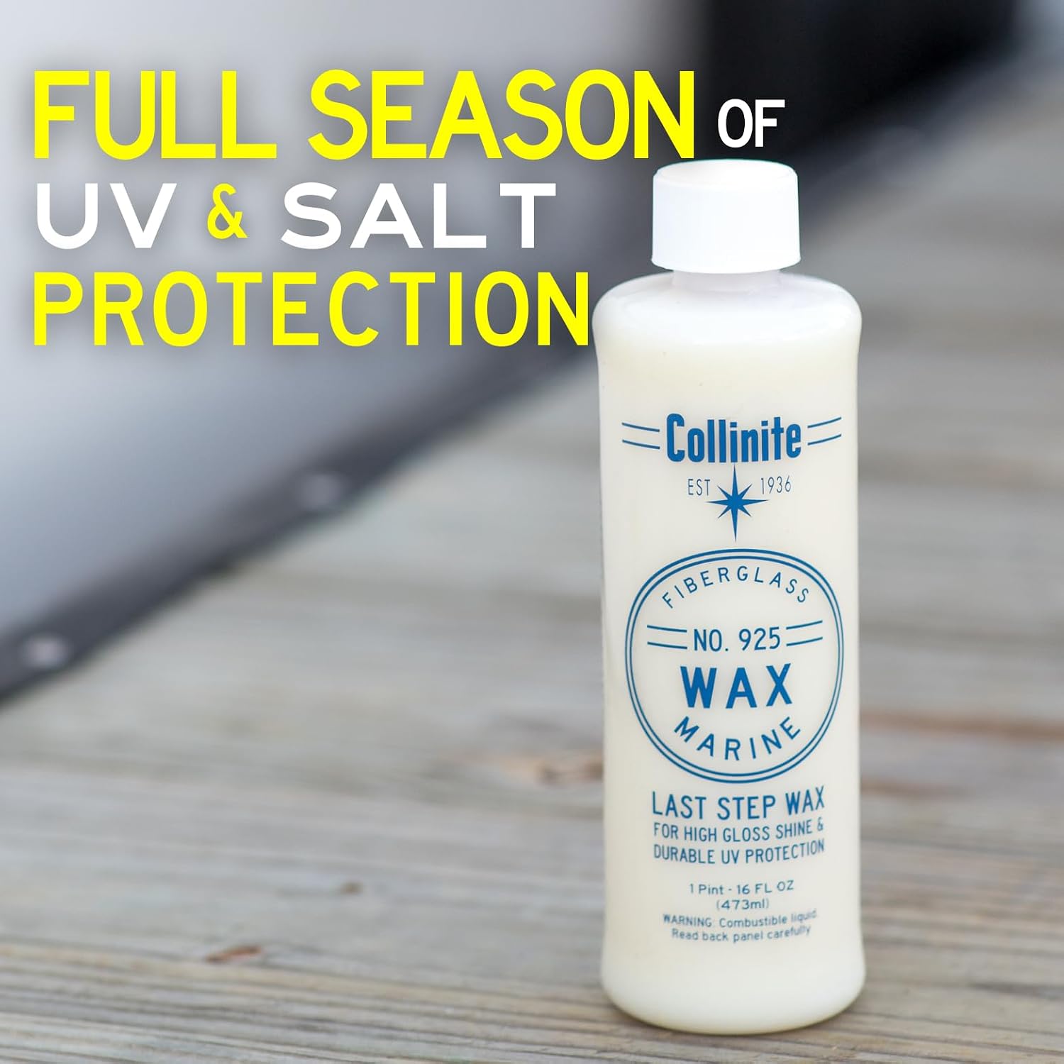 Collinite 925 Fiberglass Boat Wax 16 oz - 2 Pack