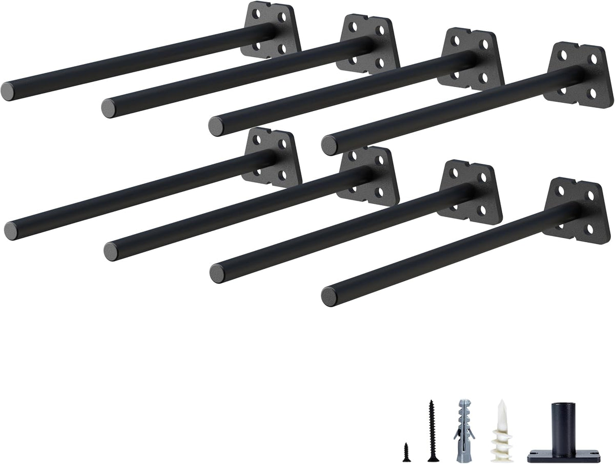 neodrop 8-pack 8 inch hidden floating shelf bracket, main product view