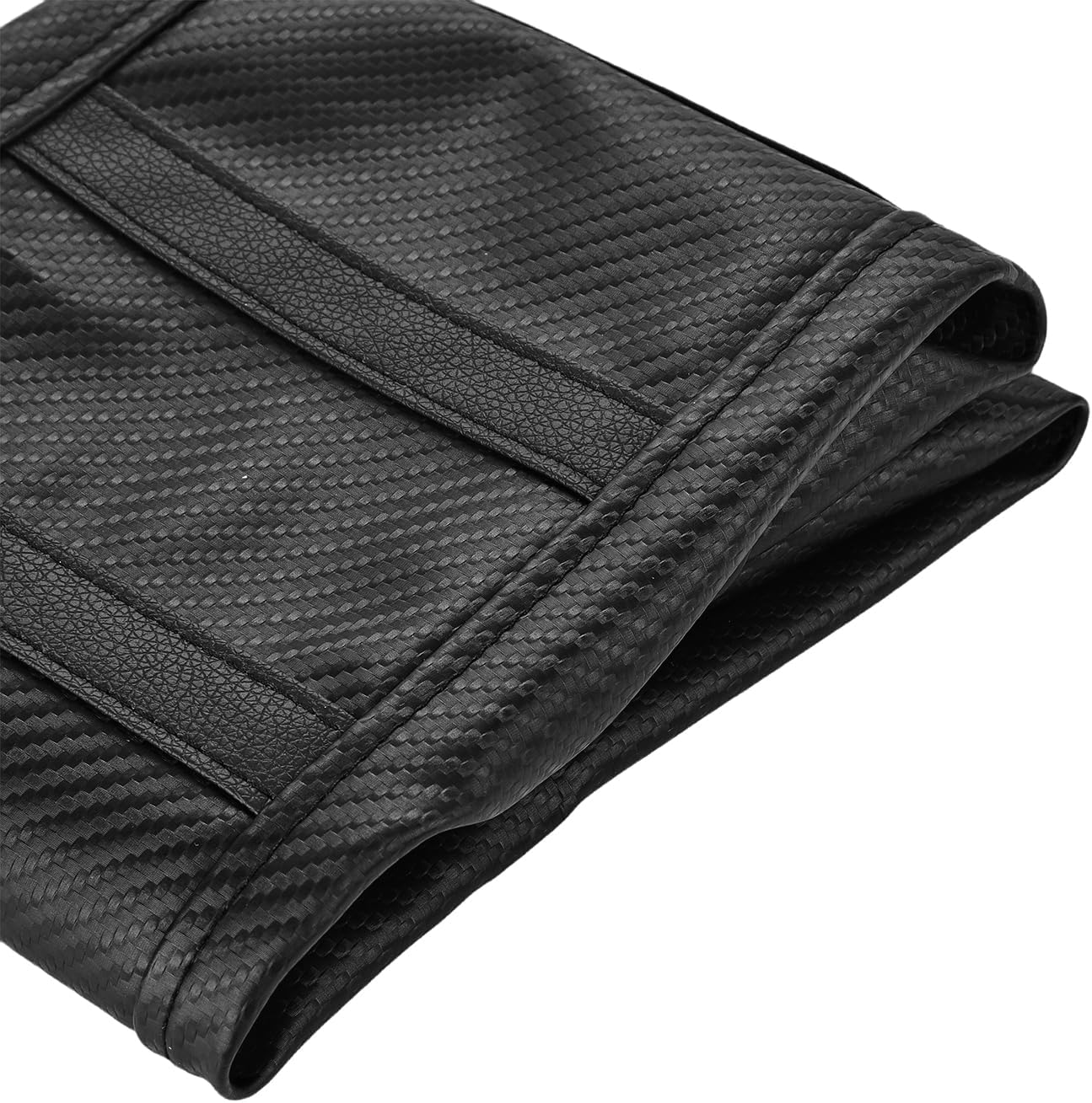 Seat Cover for Tutti Tuttio Tutto Soleil 01 Electric Dirt Bike | Non Slip Black Stripe Gripper Soft Water Proof Black