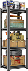 Metal Garage Shelving Unit, Heavy Duty 4-Tier Adjustable Storage Rack, Steel by Notmise