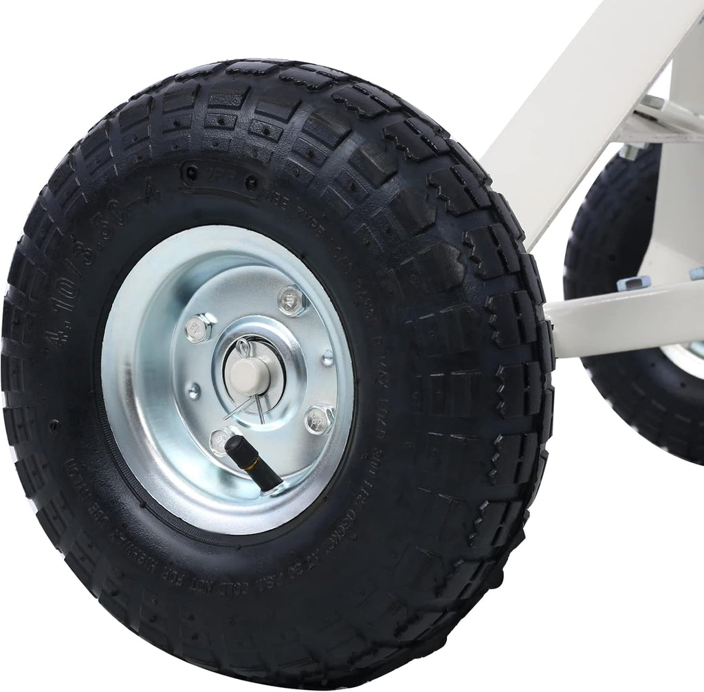 Heavy-Duty Trailer Dolly with Pneumatic Tires - 600 Lb Capacity - Easy Maneuverability for Boats, Utility, and Jet Scooter Trailers