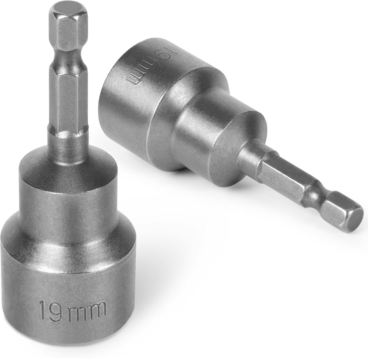 TONDA RV Scissor Jack Socket, Camper Travel Trailer Drill Adapter, Works with 3/4 inch or 19mm Hex Drive Jacks, 1/4 Inch Hex Shank, 2 Pack