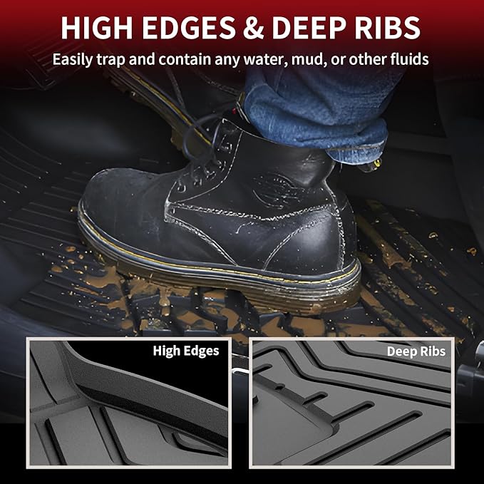 LASFIT Floor Mats for Lexus RX 2022 2021 2020 2019 2018 2017 2016 RX350 RX450h - Image 5