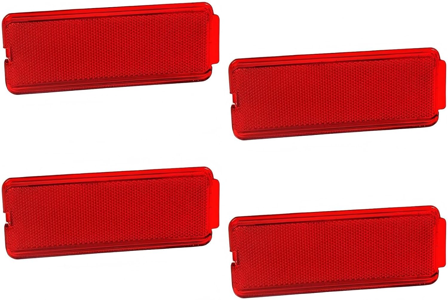 Left+Right Door Panel Reflector Interior Compatible For Ford Model - 4 Pack | Interior Door Reflectors Package Includes: 4 x Interior Door Reflector, Part Number: TRA979438